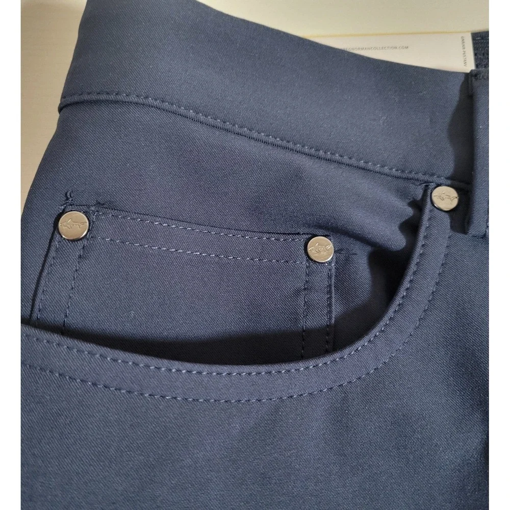 Greg Norman Pants Mens‎ Size 32 x 30 Blue 5-Pocket New NWT Stretch 1408